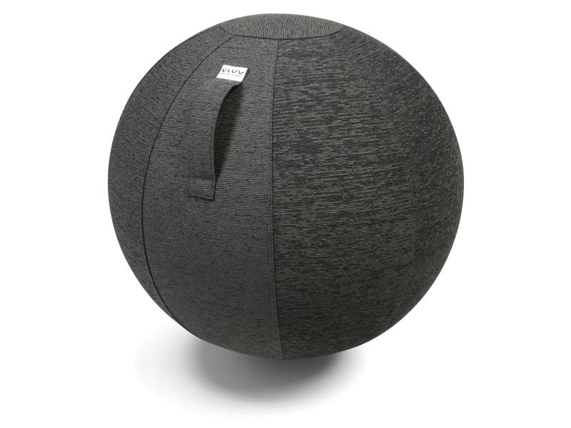 VLUV Sitzball Stov Anthrazit, Ø 60-65 cm, Natürlich Leben: Keine Besonderheiten, Umweltzertifikate: Keine Zertifizierung, Breite: 65 cm, Höhe: 65 cm, Tiefe: 65 cm, Material: Polyester