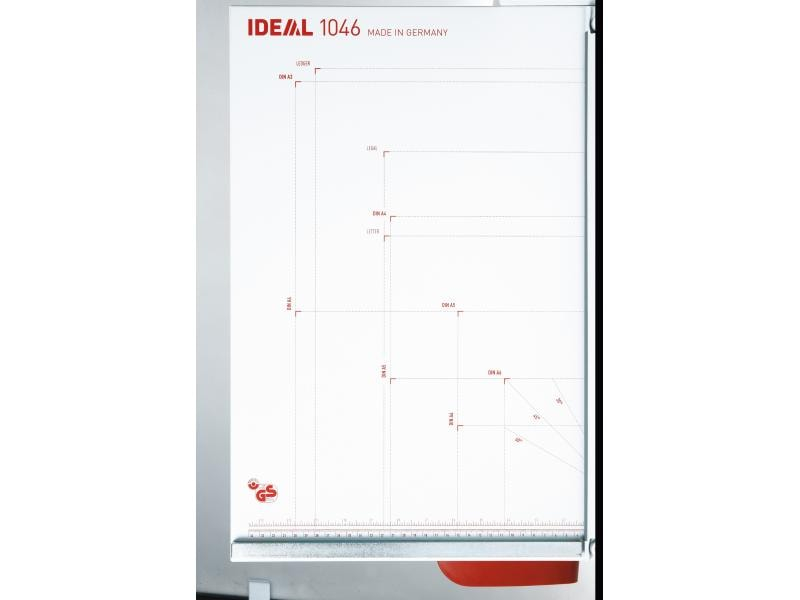 IDEAL Hebelschneidegerät 1046 DIN A3 46 cm, 30 Blatt