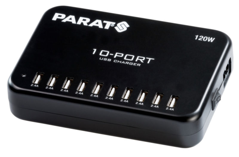 10-Port Multi USB Charger 120W