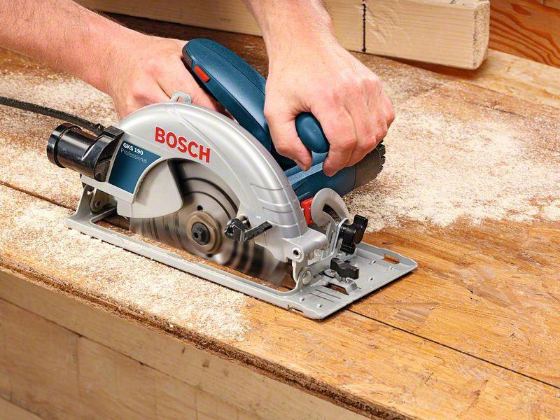 Bosch Professional Handkreissäge GKS 190, Ausstattung: Keine, Betriebsart: Netzbetrieb, Für Material: Holz; Metall, Produktkategorie: Handkreissäge