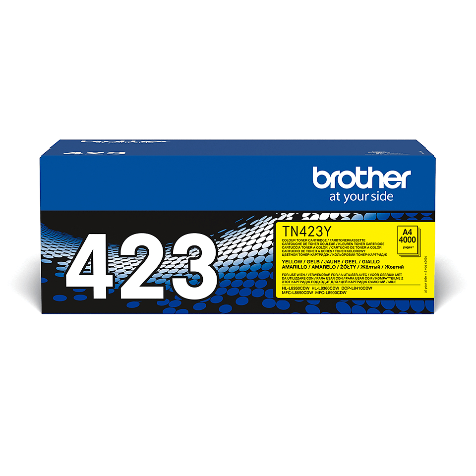 BROTHER Toner HY yellow TN-423Y HL-L8260CDW 4000 Seiten