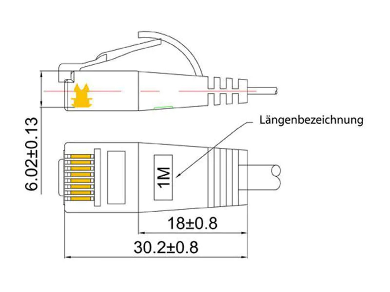 Wirewin Slimpatchkabel Cat 6, UTP, 0.5 m, Grün, Farbe: Grün, Form: Flach, Zusatzfunktionen: Mit Klinkenschutz, Längenaufdruck auf Stecker, Länge: 0.5 m, Anschlüsse LAN: RJ45 - RJ45, Produkttyp: Slimpatchkabel