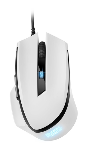 SHARK FORCE II WHITE GAMING MOUSE  NMS IN PERP