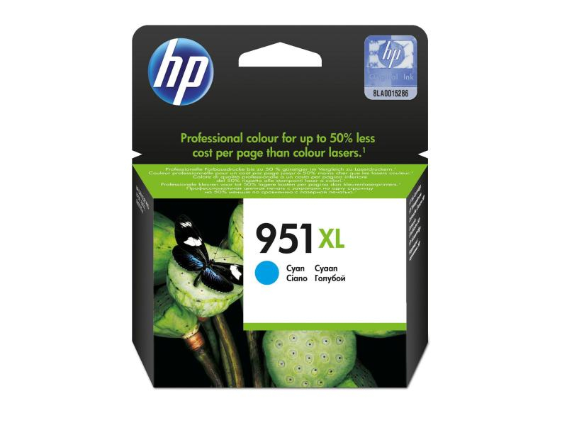 HP Tintenpatrone 951XL cyan CN046AE OfficeJet Pro 8100 1500 S.