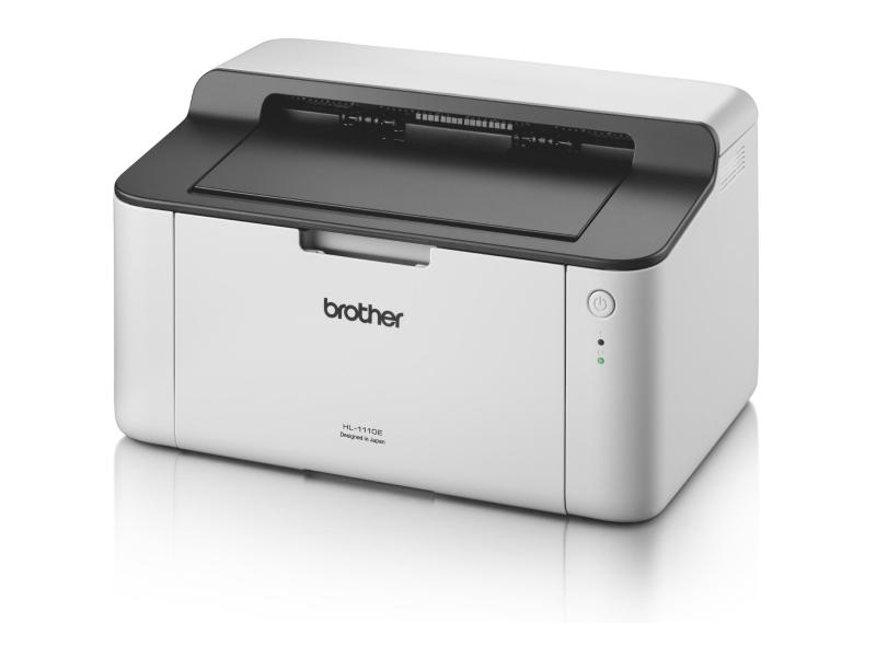 Brother HL-1110, Schwarzweiss Laser Drucker, A4, 20 Seiten pro Minute, Drucken, Duplex