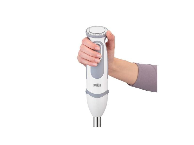 Braun Stabmixer MultiQuick 5 Vario MQ 5200 WH Grau/Weiss