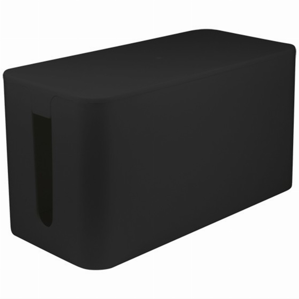 LogiLink Kabelbox "small size", Farbe: schwarz