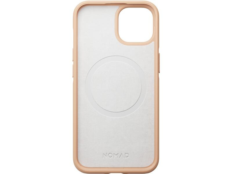 Nomad Back Cover Modern Leather iPhone 14 Beige