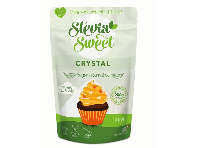 SteviaSweet Süssstoff Stevia Sweet Crystal 250 g