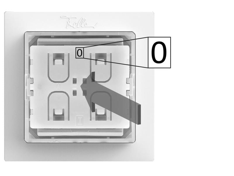 Feller Smart Light Control for Philips Hue EDIZIOdue AP dark grey, Farbe: Dunkelgrau, Produkttyp: Fernbedienung und Wandtaster, Protokoll: ZigBee, Systemkommunikation: Wireless, System-Kompatibilität: Philips Hue