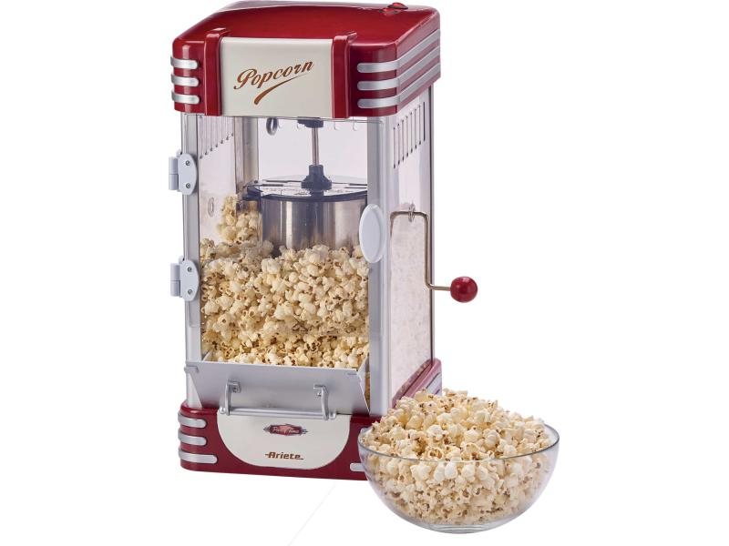 Ariete Popcorn Maschine Vintage XL Rot/Weiss, Farbe: Weiss, Rot, Leistung: 310 W