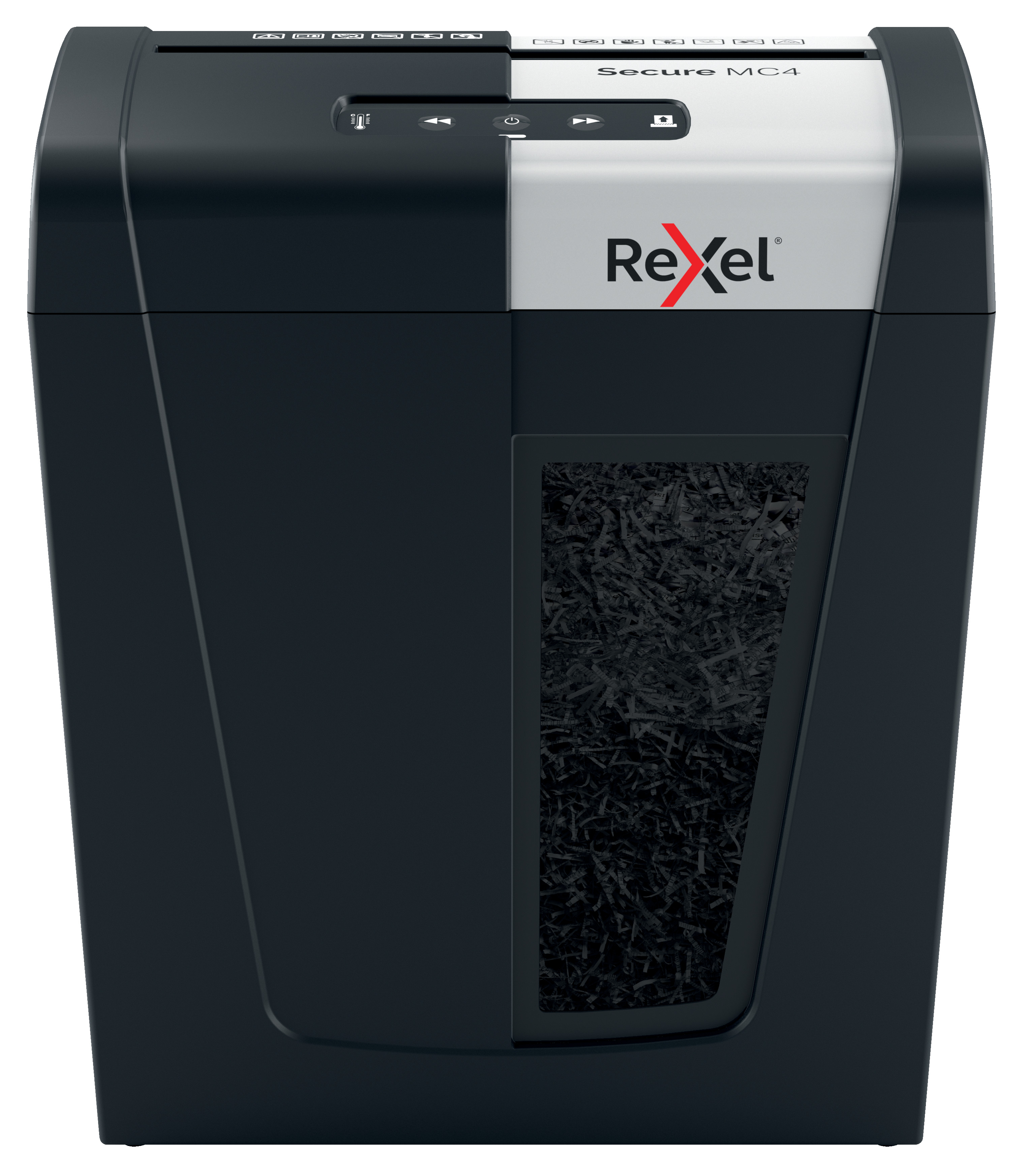 REXEL Aktenvernichter Secure 2020129EU MC4, P-5, 14lt