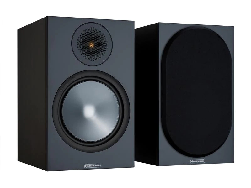 Monitor Audio Regallautsprecher Paar Bronze 100 Schwarz, Farbe: Schwarz, Lautsprecher Kategorie: Regallautsprecher, Nennleistung: 100 W, Aktiv Lautsprecher: Nein, Oberfläche: Matt