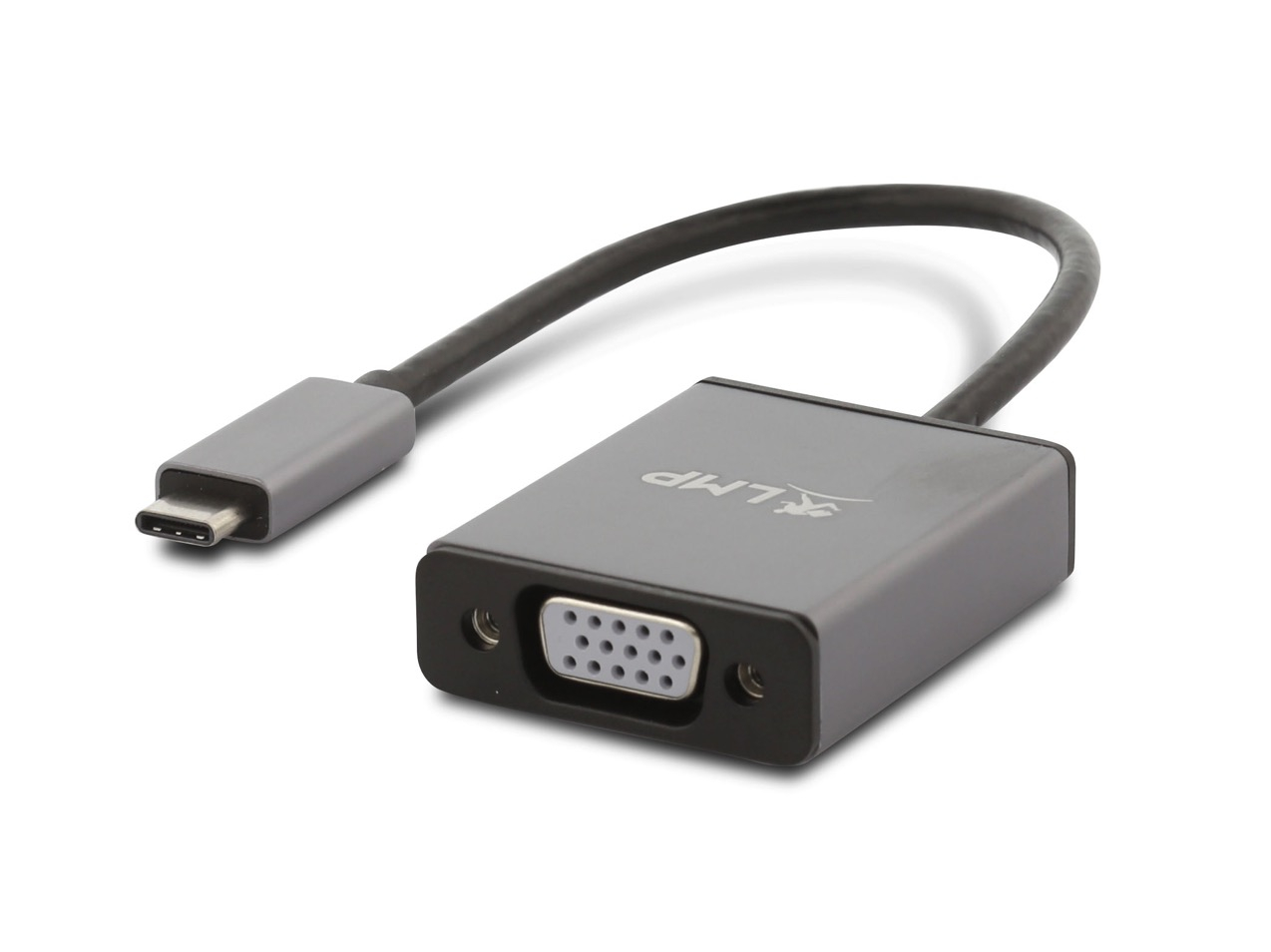 LMP Konverter USB-C - VGA Spacegrau