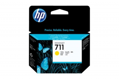 HP 711 | 29ml HP Tintenpatrone, gelb