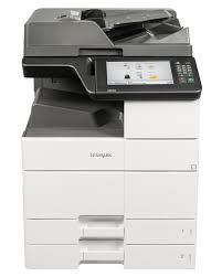 Lexmark MX911de, Schwarzweiss Laser Drucker, A3, 55 Seiten pro Minute, Drucken, Scannen, Kopieren, Fax, Duplex