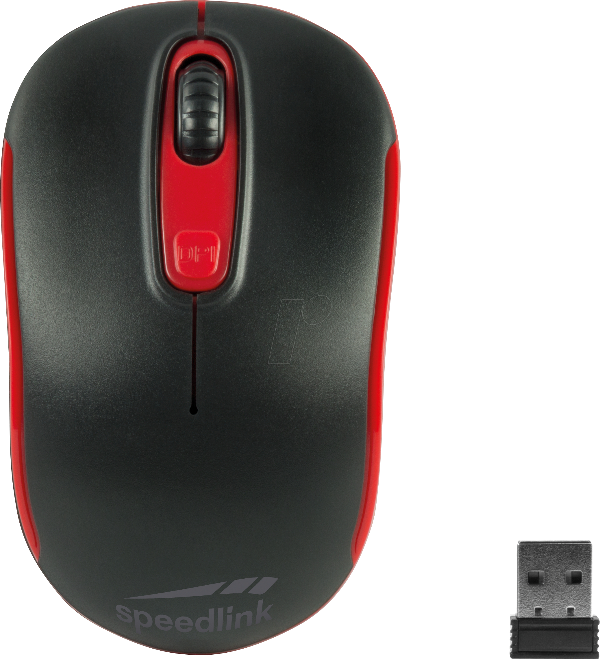 SPEEDLINK Ceptica Wireless Mouse  USB, black/red