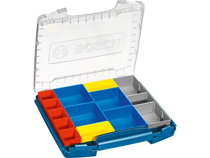 Bosch Professional Sortimentskasten 12 Fächer, Produkttyp: Sortimentskasten, Anzahl Fächer: 12 ×