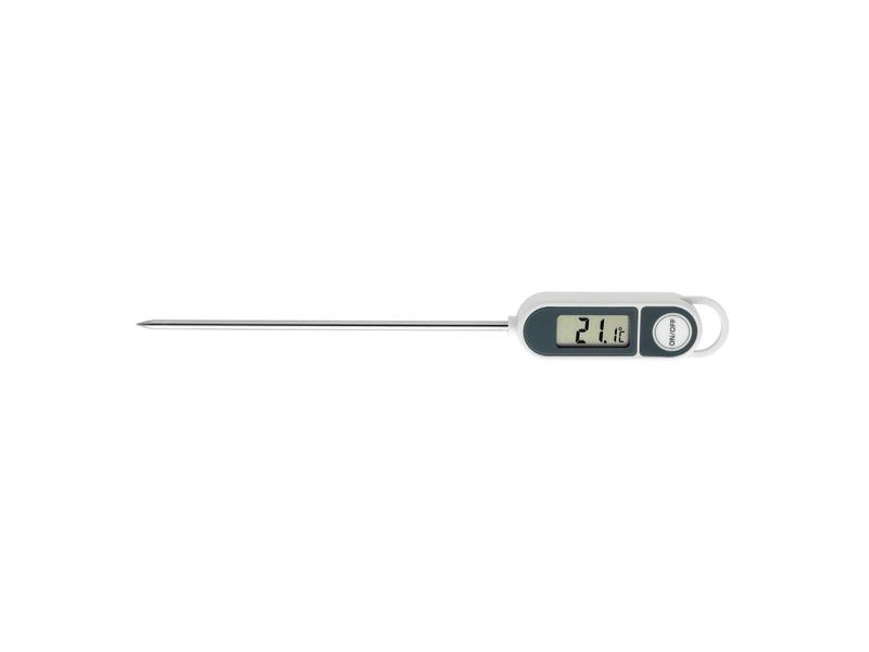 TFA Dostmann Einstichthermometer Digital, Typ: Einstichthermometer, Anwendungsbereich: Küche, Kabelgebunden: Nein, Displaytyp: Digital, App kompatibel: Nein