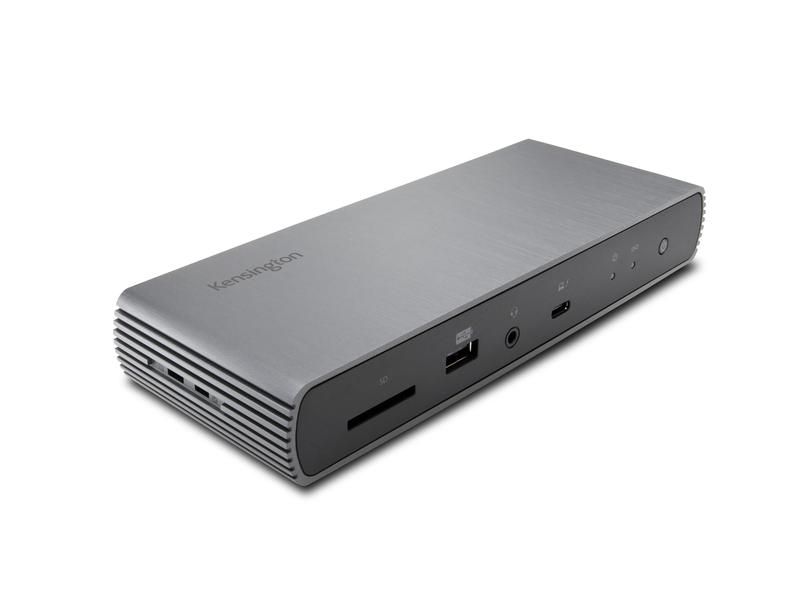 Kensington Dockingstation SD5700T Thunderbolt 4 Dual 4K, Ladefunktion: Ja, Dockinganschluss: Thunderbolt 4, Kompatible Hersteller: Universal, Vesa-Bohrung vorhanden: Ja