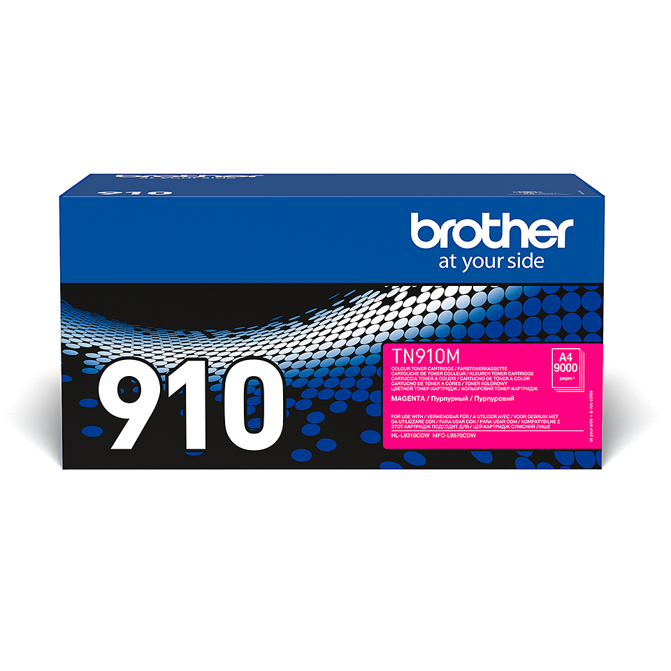 BROTHER TN910M | 9000 Seiten BROTHER Tonerkassette, magenta