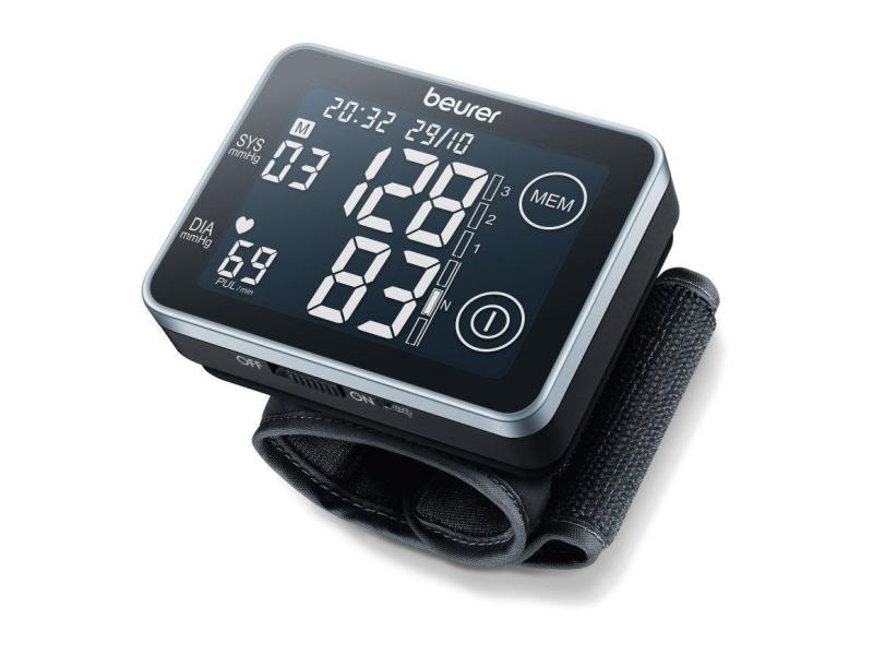 Beurer Blutdruckmessgerät BC58, Touchscreen: Ja, Messpunkt: Handgelenk, App kompatibel: Nein