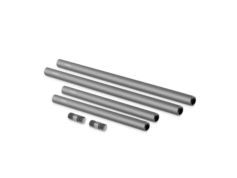 Smallrig 15 mm Aluminium Rod (4 Stück) inkl. Rod-Schrauben (M12), Zubehörtyp: Rod
