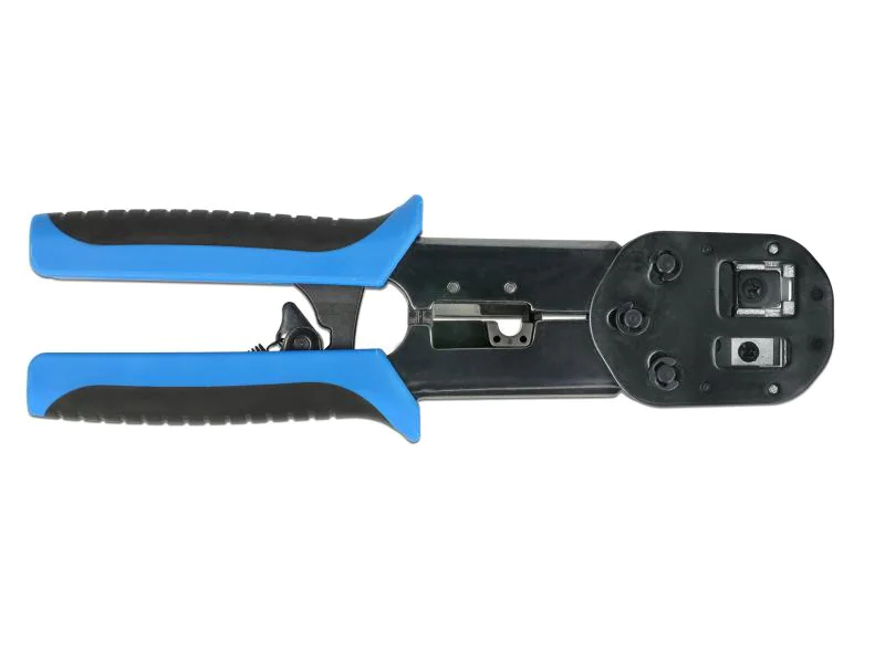 Delock Crimpset RJ45 Crimp&Cut Werkzeugset, Typ: Crimpzange, Länge: 21.2 cm