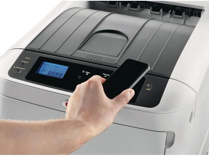 OKI C844dnw, Farblaser Drucker, A3, 36 Seiten pro Minute, Drucken, Duplex und WLAN