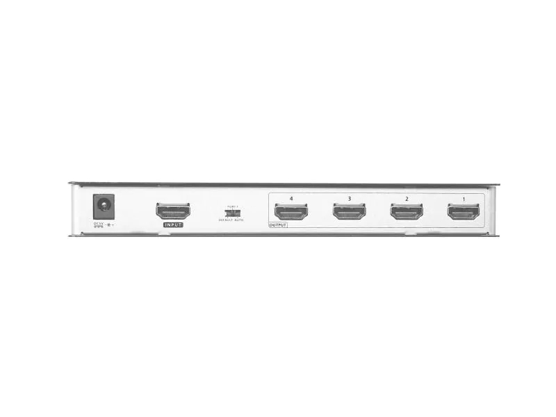 Aten 4-Port Signalsplitter HDMI - HDMI VS184B, Anzahl Ports: 4, Schnittstellen: HDMI Typ A, Signalverstärkung: Aktiv