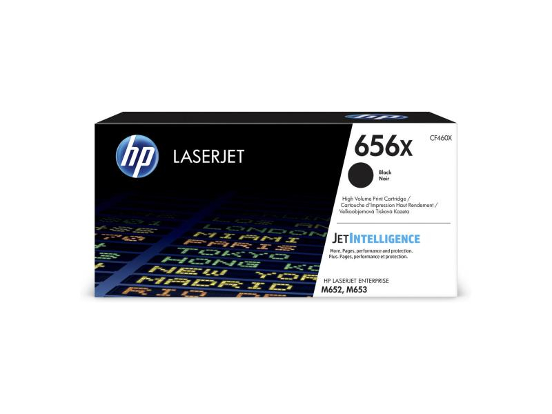 HP Toner-Modul 656X schwarz CF460X CLJ Enterprise M652 27'000 S.