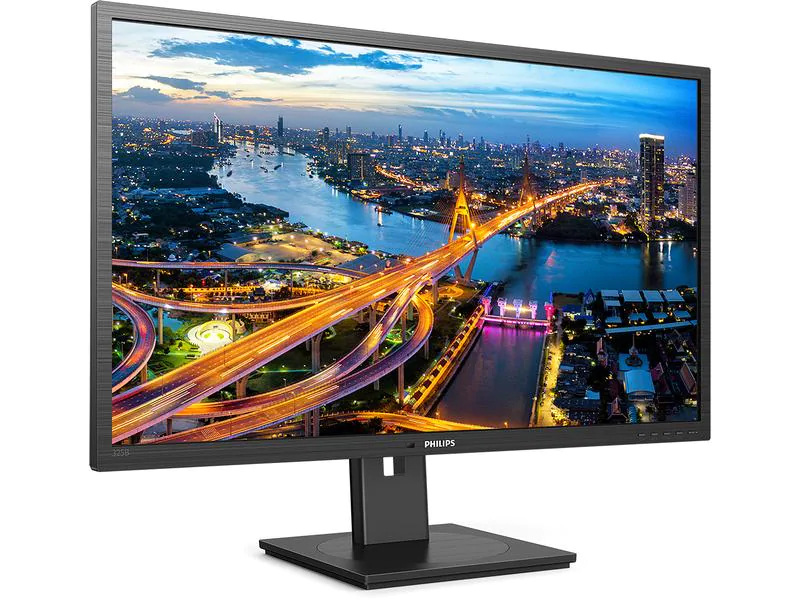 27" IPS Monitor, 2560x1440, 75Hz, Displayport, HDMI, USB-B, 4x USB 3.2, Speaker, Pivot, 4ms, 180mm höhenverstellbar