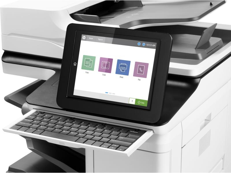 Hewlett-Packard HP MFP M681z, Farblaser Drucker, A4, 47 Seiten pro Minute, Drucken, Scannen, Kopieren, Fax, Duplex