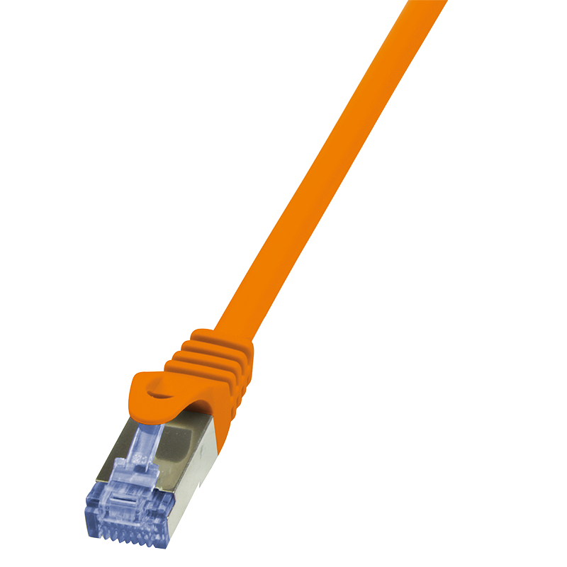 LogiLink Patchkabel, Kat. 6A, S/FTP, 5,0 m, orange