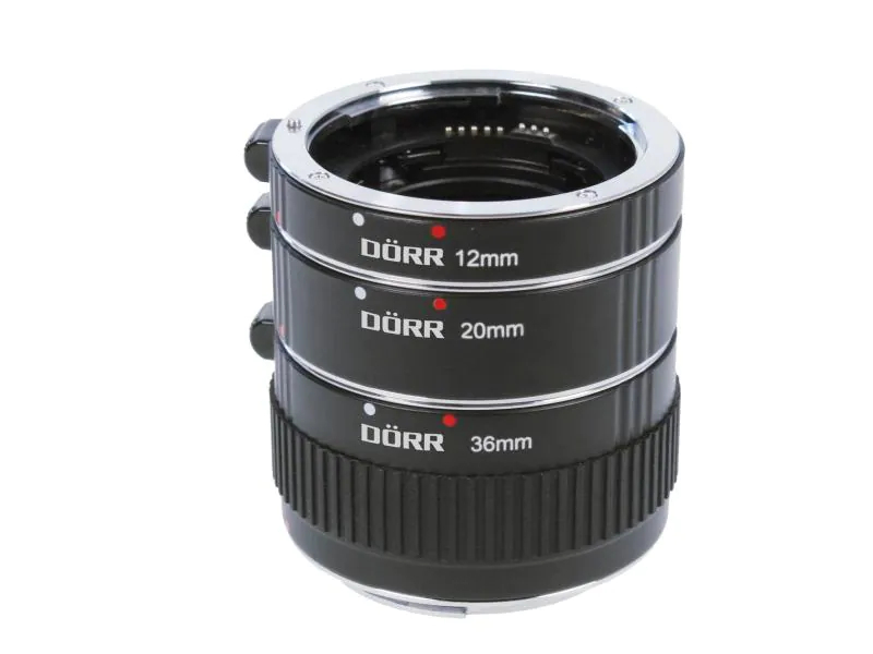 Dörr Zwischenringsatz Nikon SLR 323023, 12/20/36mm