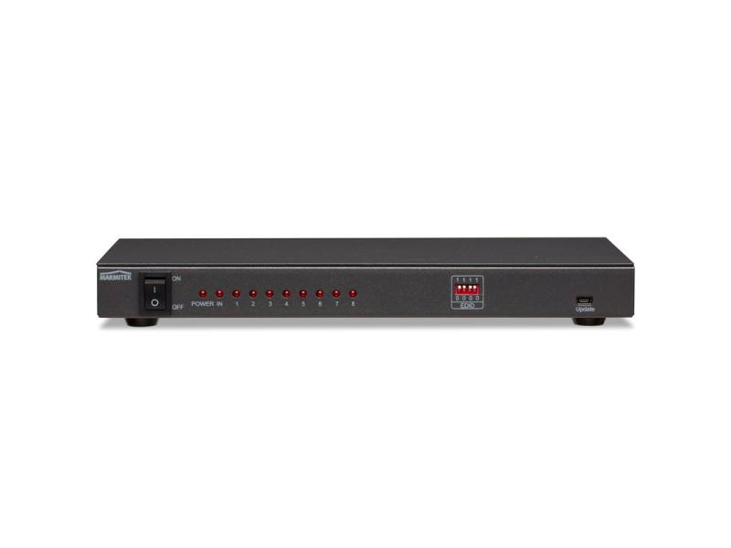 Marmitek Verteiler Split 8418 HDMI, Anzahl Eingänge: 1 ×, Anzahl Ausgänge: 8 ×, Anschluss Seite A: HDMI, Anschluss Seite B: HDMI