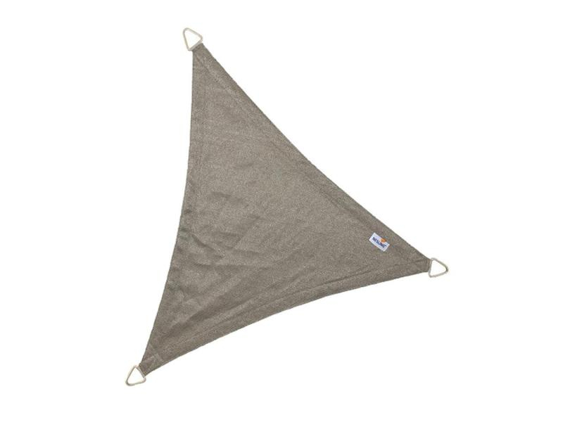 Nesling Sonnensegel Coolfit 500 cm, Dreieck, Tiefe: 500 cm, Breite: 500 cm, Farbe: Anthrazit, Grau, Form: Dreieck