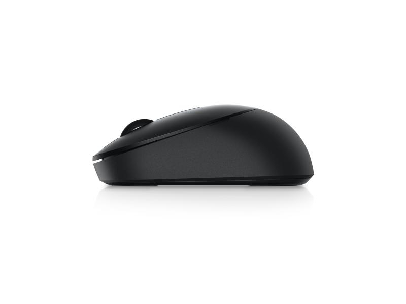 DELL Mobile Maus MS3320W Wireless, Maus-Typ: Business, Maus Features: Scrollrad, Bedienungsseite: Universal, Farbe: Schwarz, Verbindungsart: Kabellos, Schnittstelle: USB, Bluetooth