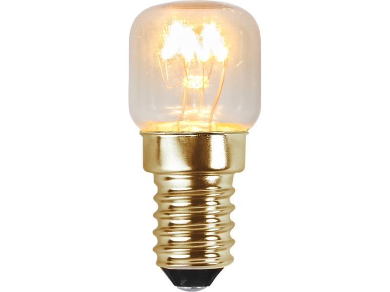 Star Trading Lampe Backofenlampe 15 W (120 W) E14 Warmweiss, Lampensockel: E14, Lampenform: Kolbenform, Lichtstärke: 80 lm, Dimmbar: Ja, Zusätzliche Ausstattung: Keine, Leuchtmittel Technologie: Filament