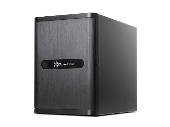 SilverStone PC-Gehäuse DS380B, Farbe: Schwarz, Anzahl Lüfterplätze: 3, Gehäuse Bauart: Mini-Tower; Cube, Unterstützte Mainboards: Mini-ITX