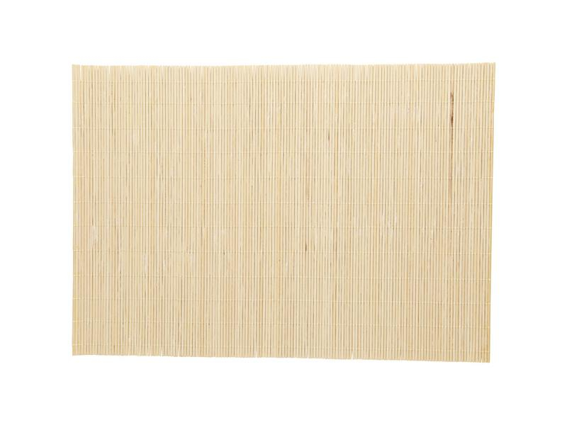 Creativ Company Filzunterlage Bambusmatte 4 Stück, Beige, Farbe: Beige, Filz Art: Filzunterlage