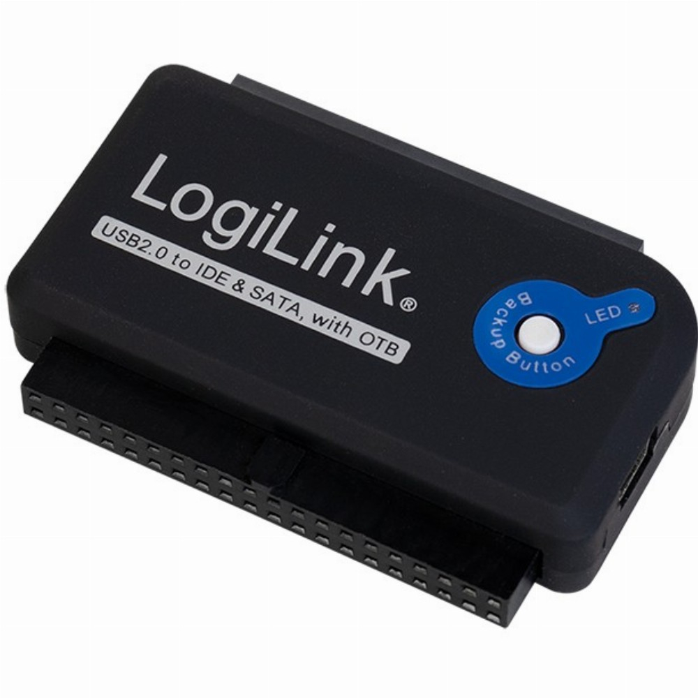 LogiLink USB 2.0 - SATA und IDE Adapterkabel, Länge: 1,2 m