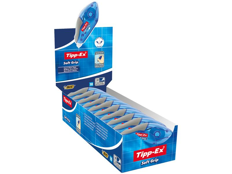 Tipp-Ex Korrekturroller Soft Grip 4,2 mm, 10er Box