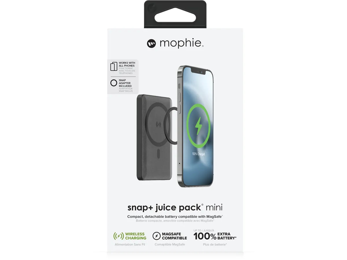 MOPHIE Snap&Juicepack mini -5k 401107912 black, wireless