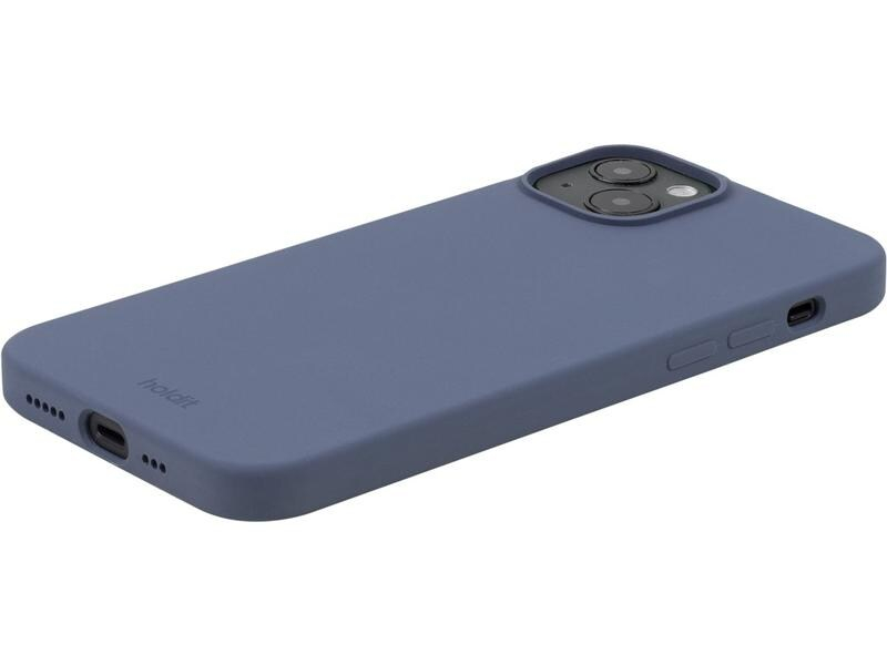 Holdit Back Cover Silicone iPhone 14 Plus Blau