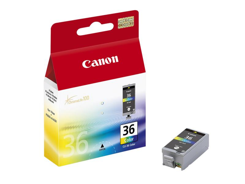 Tinte Canon 1511B001 / CLI-36 4-farbig, zu PIXMA mini260, iP100