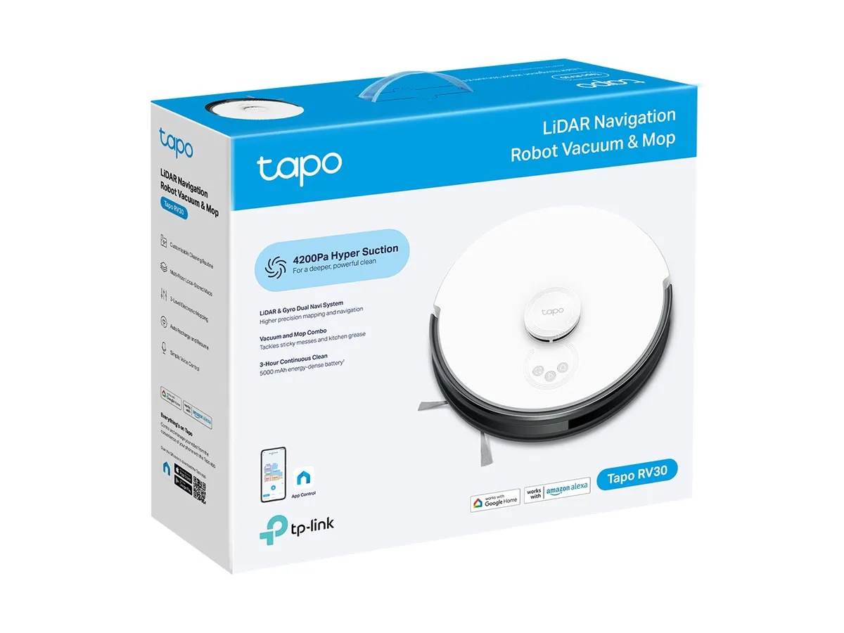 TP-LINK Robot Vacuum Cleaner Tapo RV30