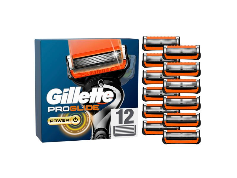 Gillette ProGlide Power Systemklingen 12 Stück, Verpackungseinheit: 12 Stück, Besonderheiten: Keine, Natürlich Leben: Keine Besonderheiten