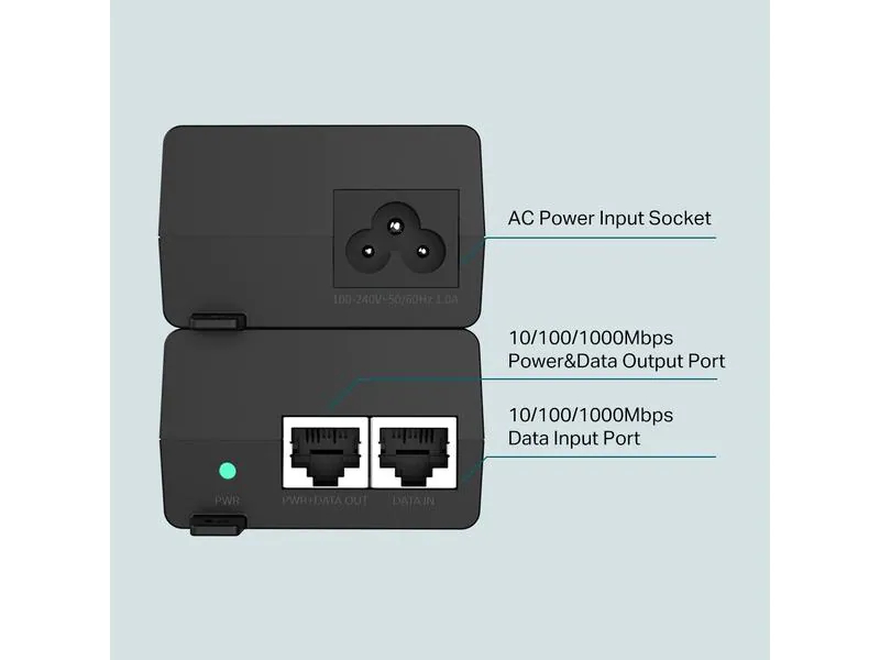 TP-Link PoE+ Injector TL-POE160S