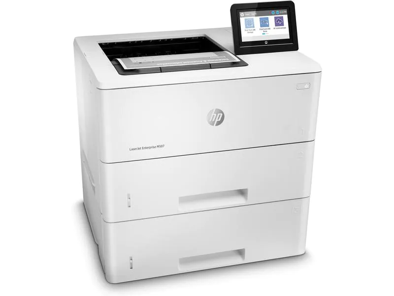 Hewlett-Packard HP LaserJet Enterprise M507x, Schwarzweiss Laser Drucker, A4, 43 Seiten pro Minute, Drucken, Duplex und WLAN